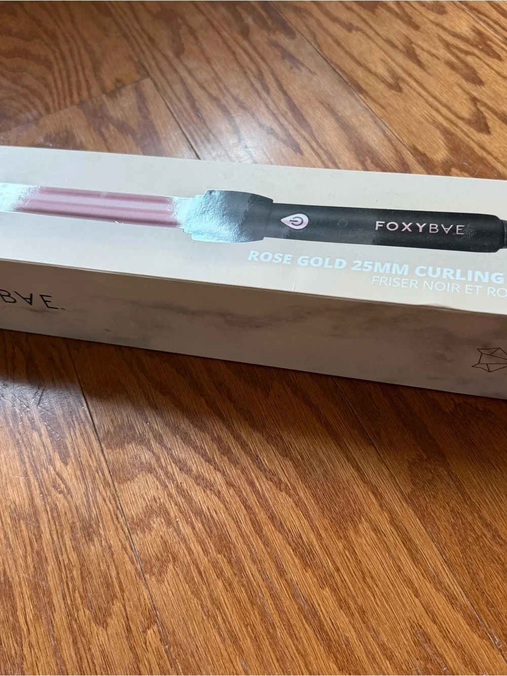 FOXYBAE Pink Curling Wand – Lightweight Women’s Hair Tool